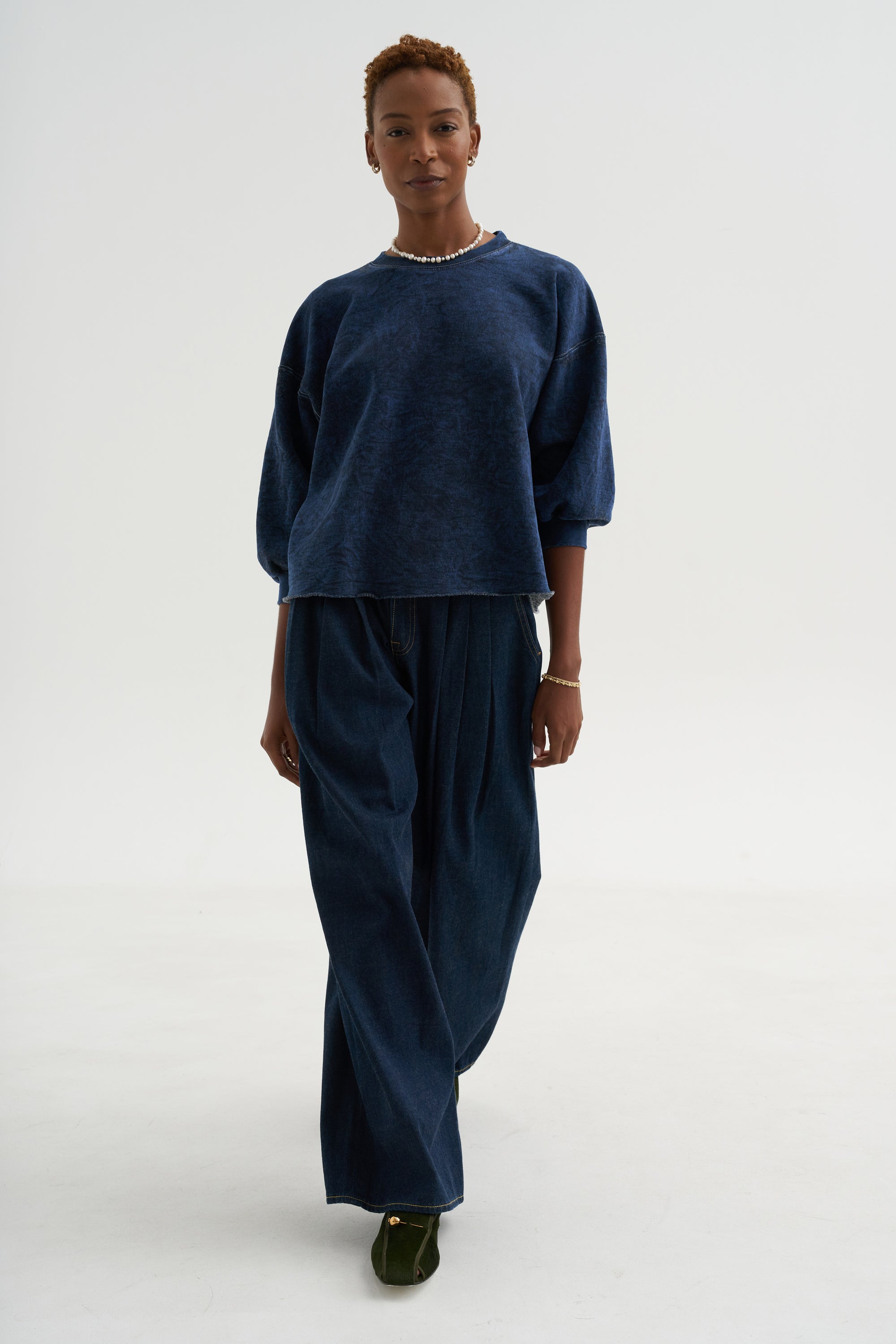 Fond Sweatshirt, Indigo