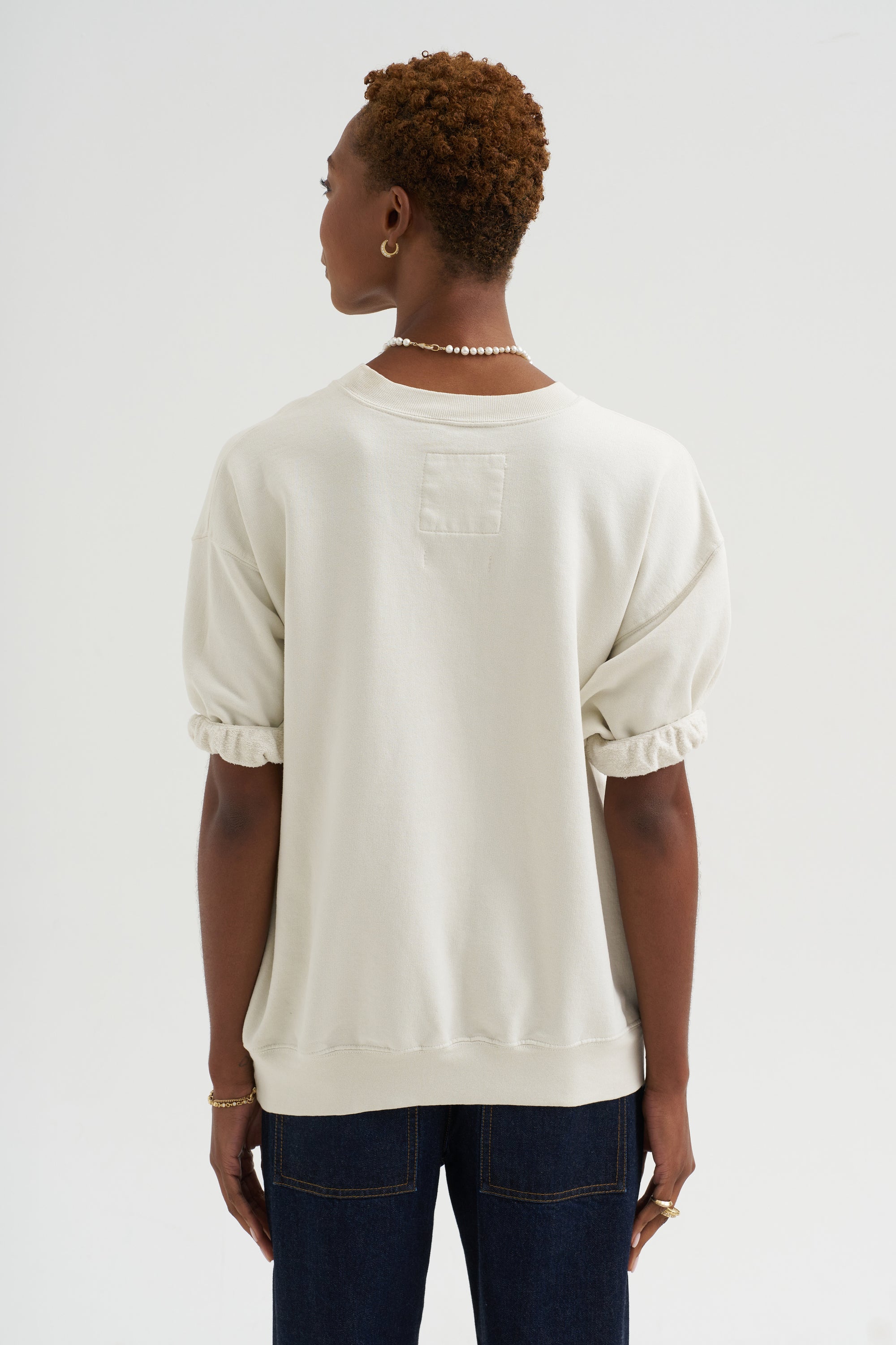 Stanza Sweatshirt, Dirty White