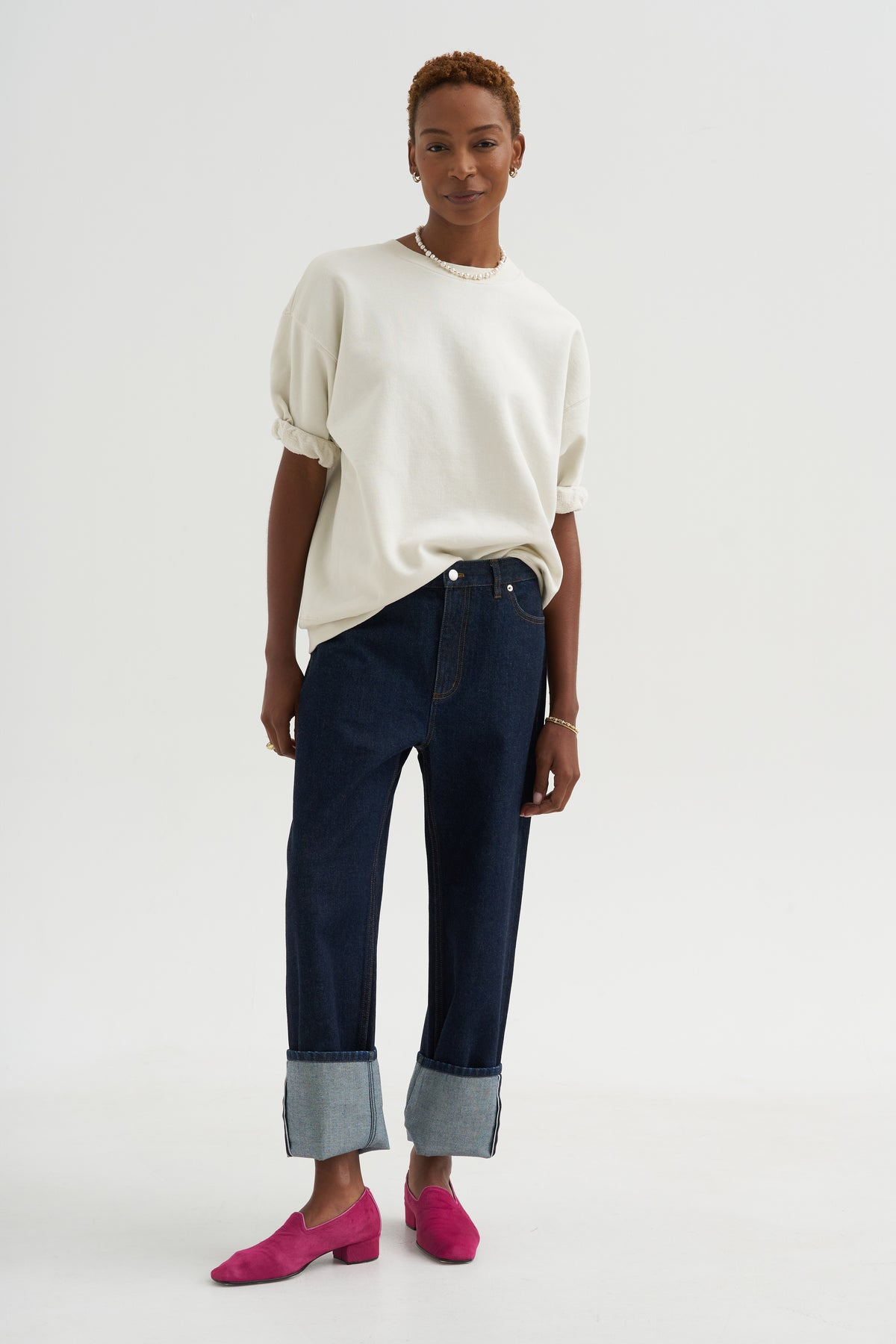 Stanza Sweatshirt, Dirty White