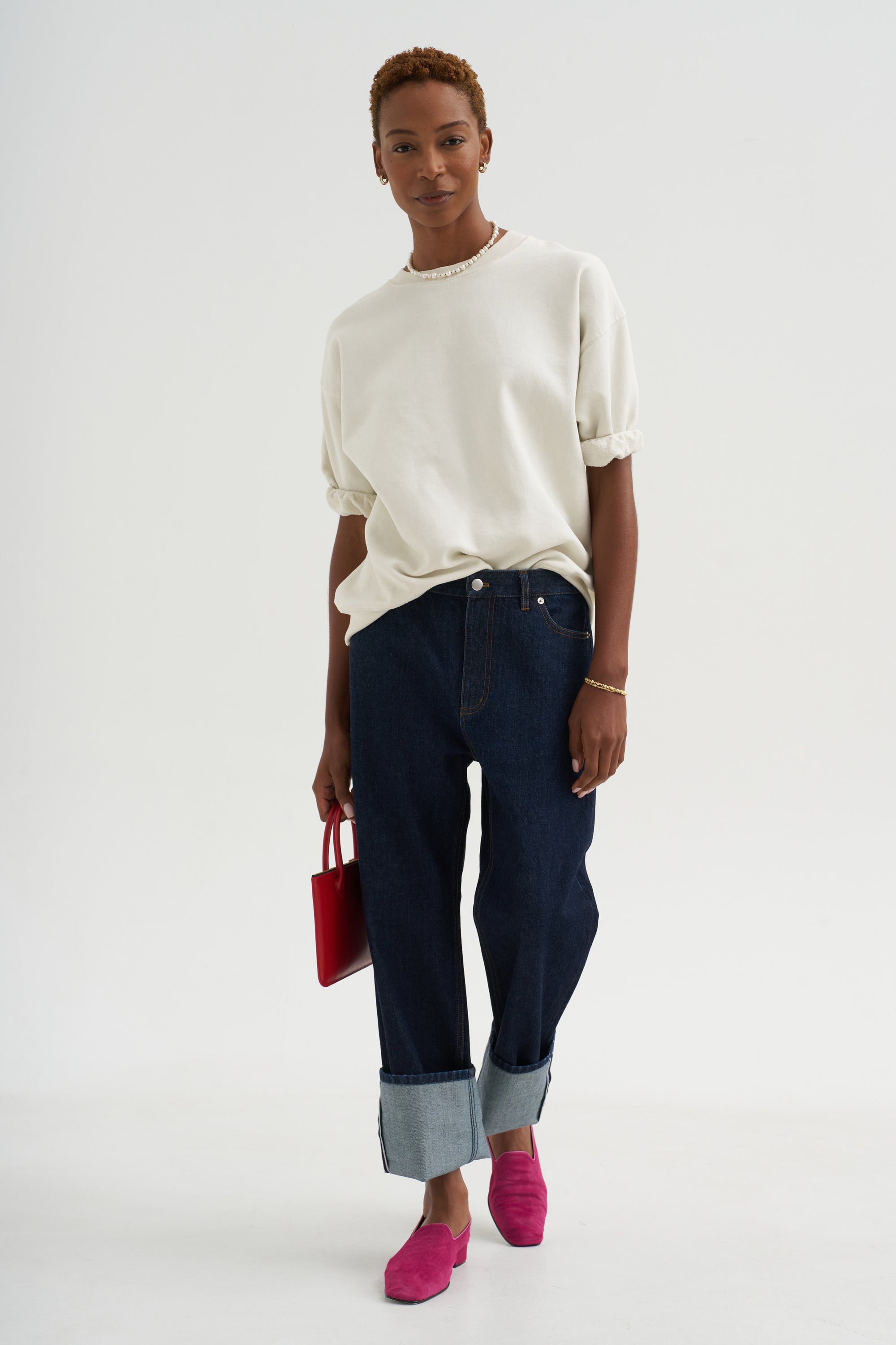 Stanza Sweatshirt, Dirty White