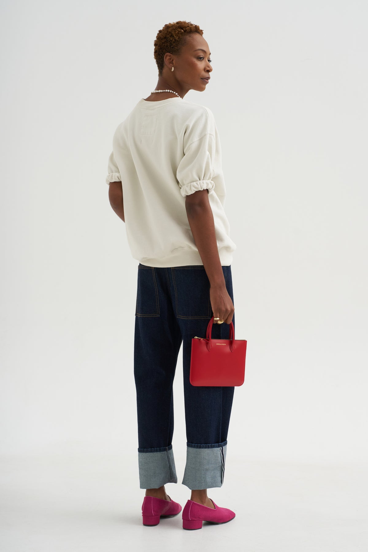 Stanza Sweatshirt, Dirty White
