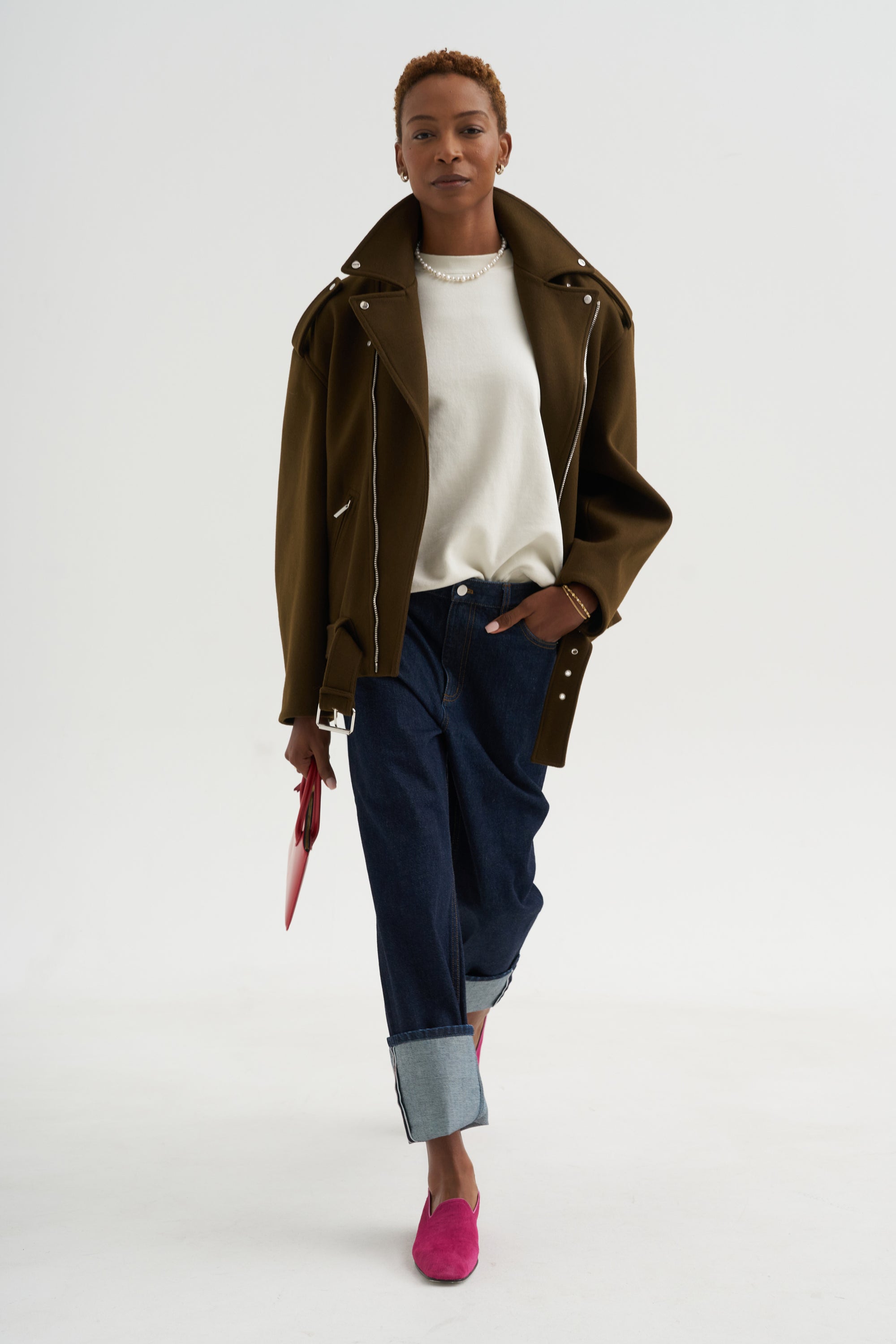 Stanza Sweatshirt, Dirty White