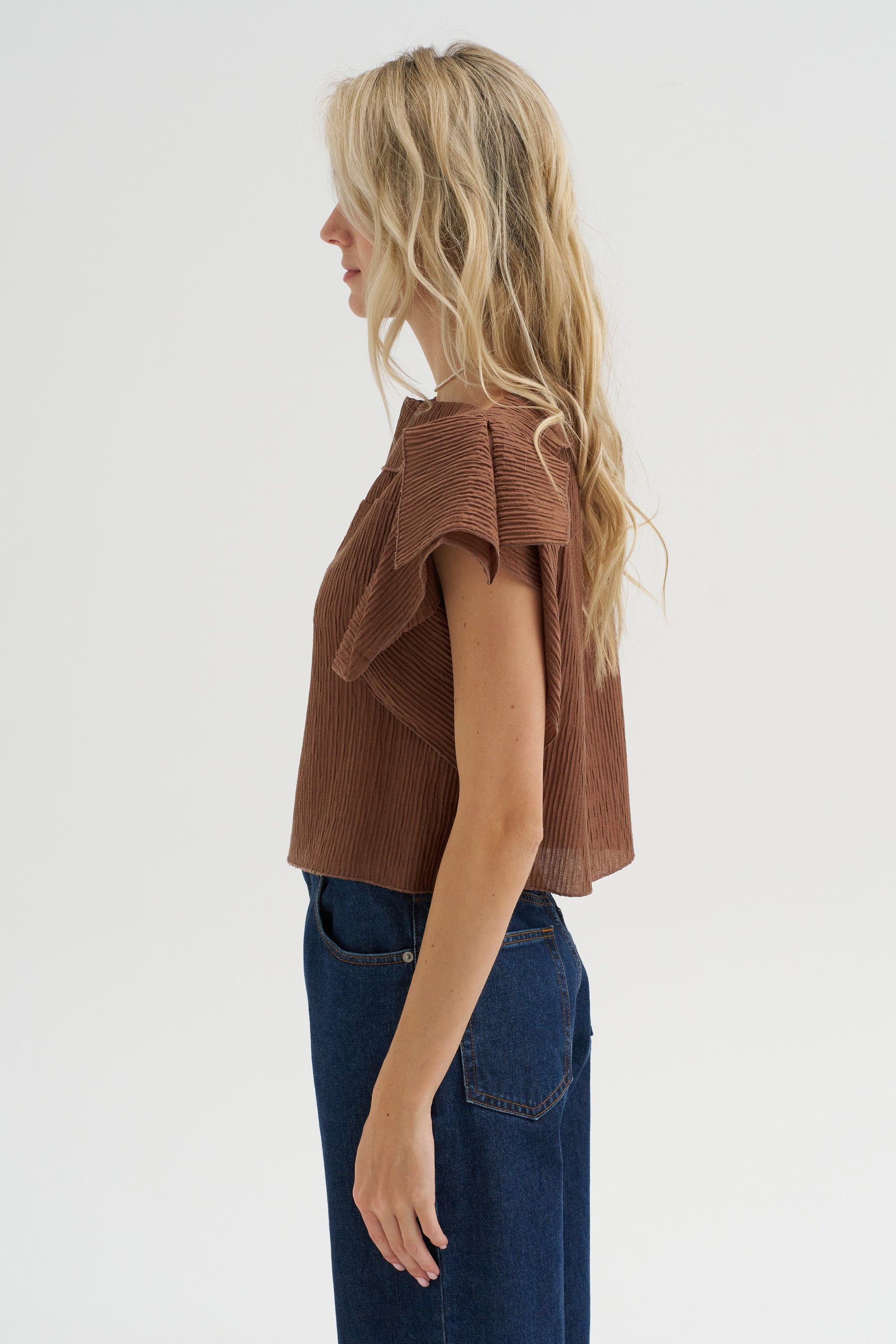 Rivera Top, Brown