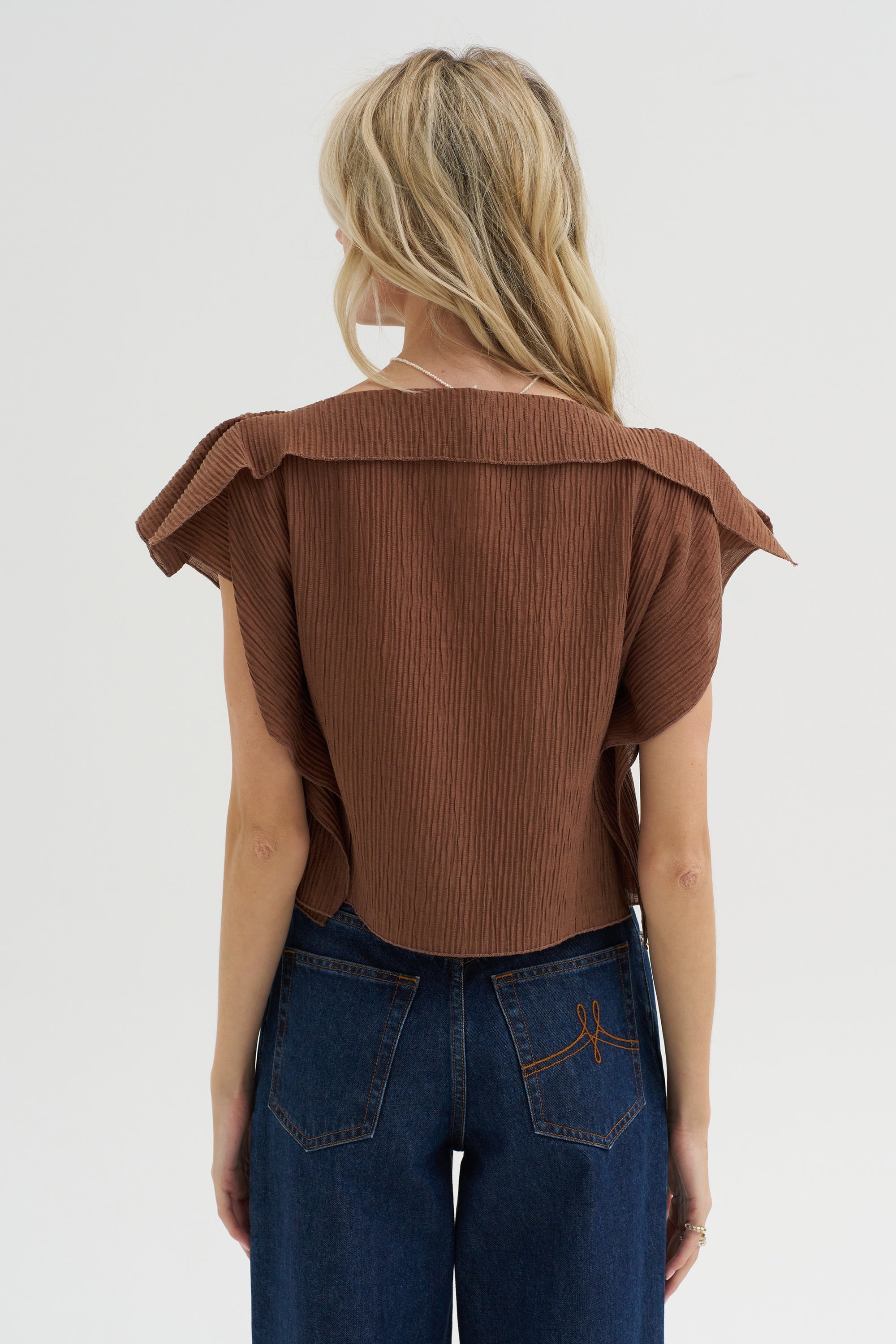 Rivera Top, Brown