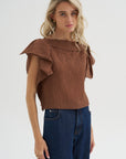 Rivera Top, Brown