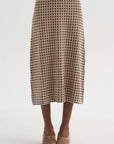 Broccada Skirt, Dune Multi