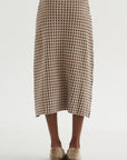 Broccada Skirt, Dune Multi
