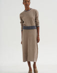 Broccada Skirt, Dune Multi
