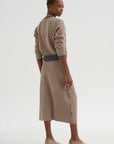 Broccada Skirt, Dune Multi