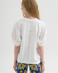 Football Tee, White