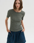 Kira Top, Chambray