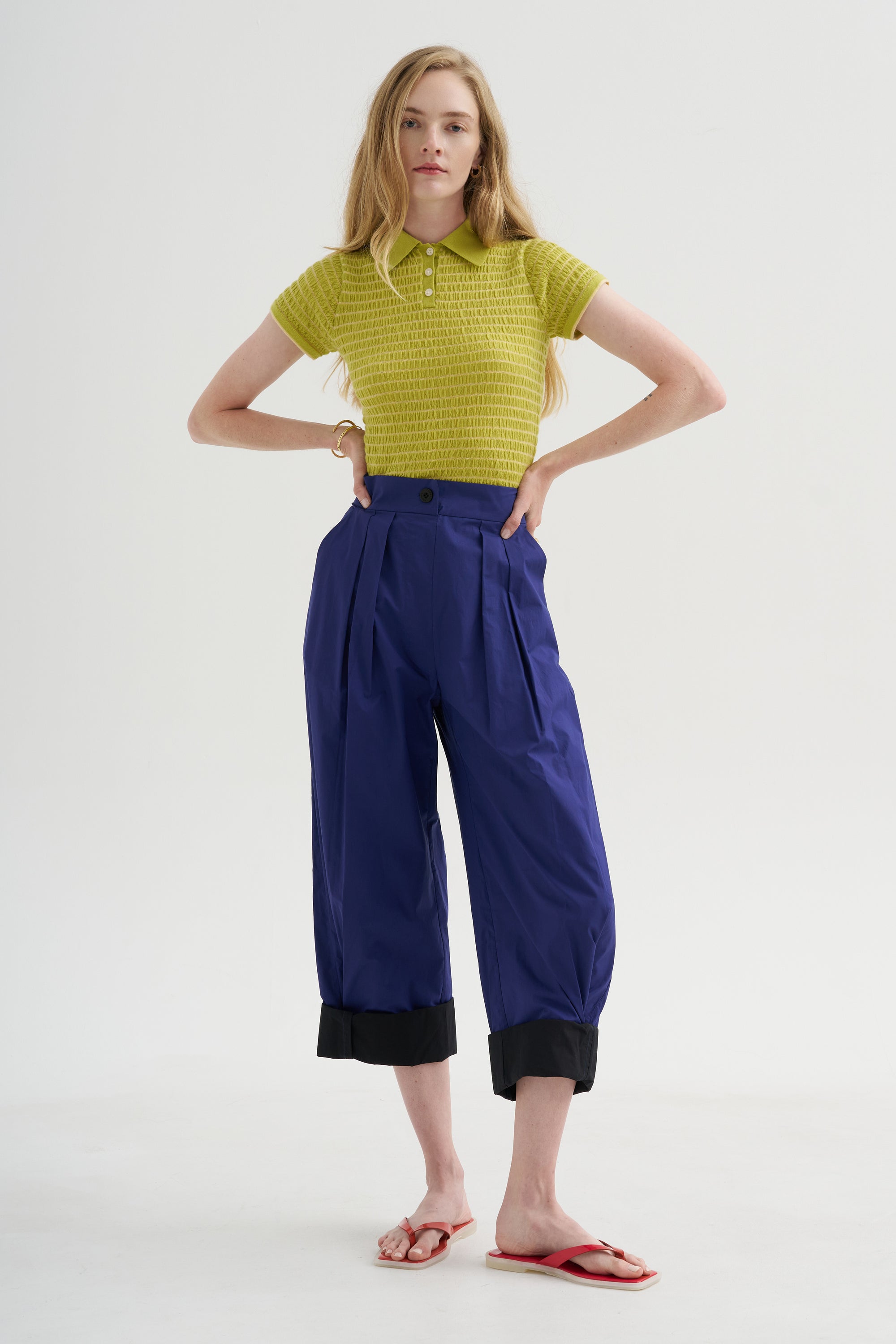 Cuffed Coxsone, Blue