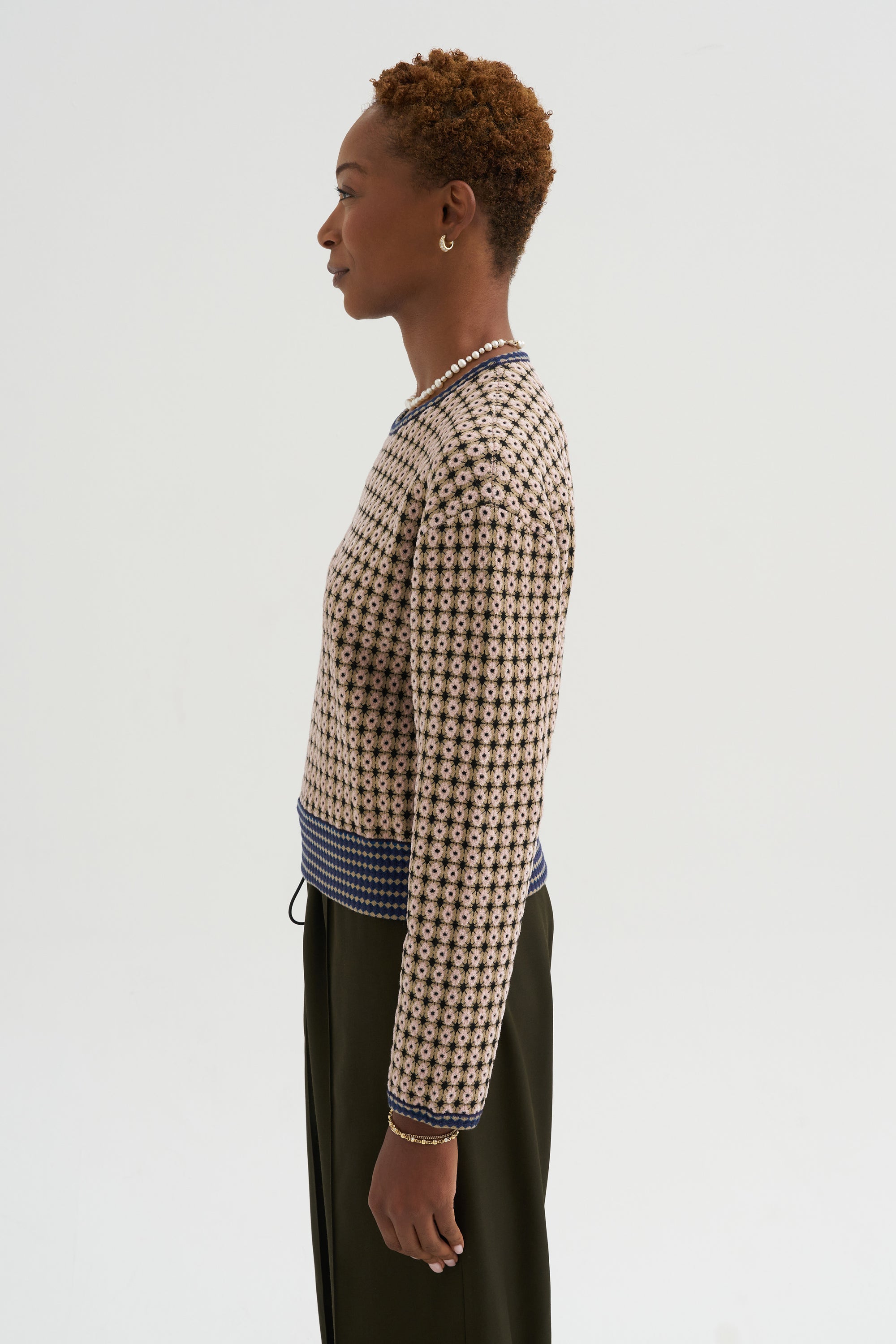 Hattie Pullover, Dune Multi