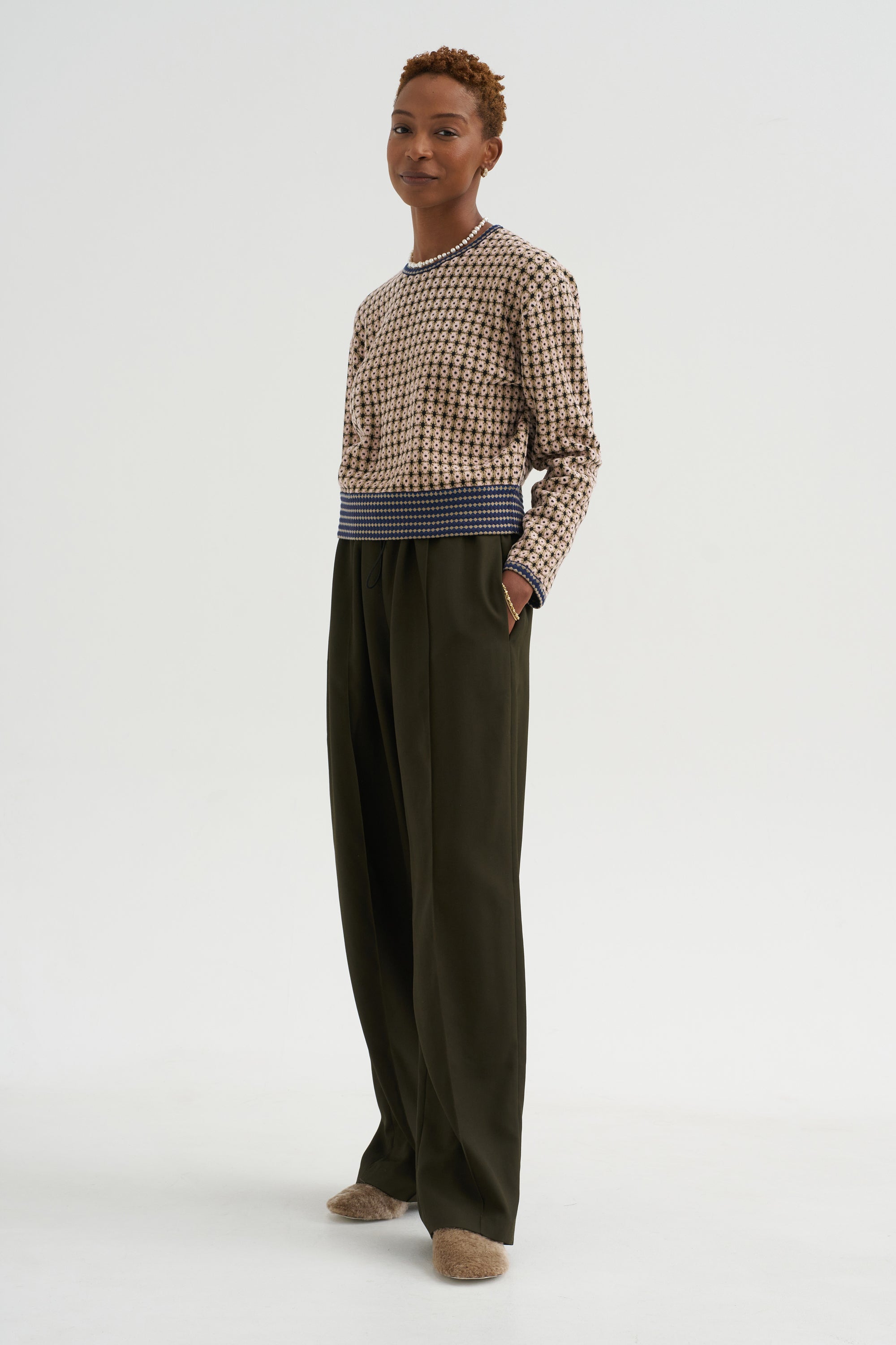 Hattie Pullover, Dune Multi