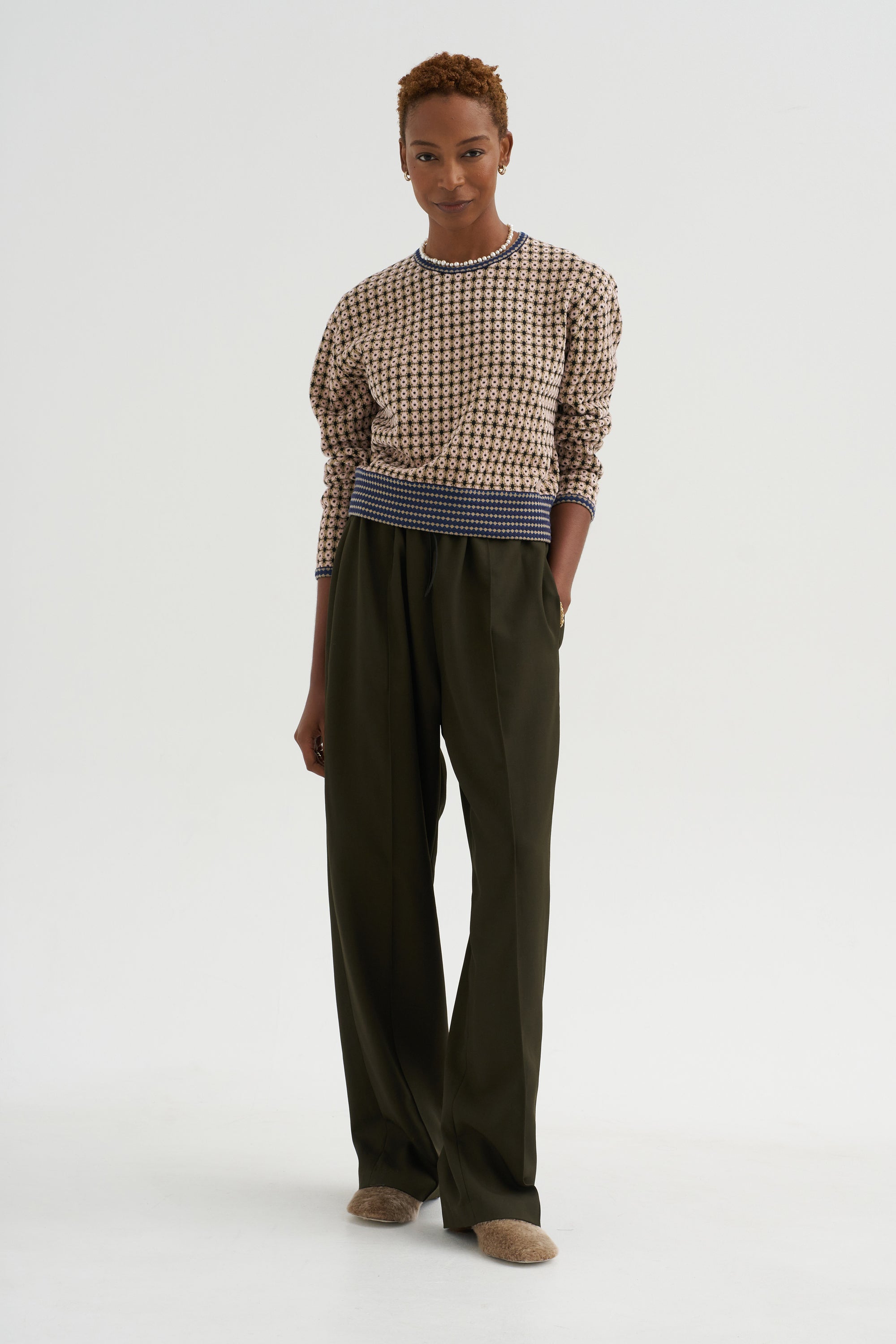 Hattie Pullover, Dune Multi