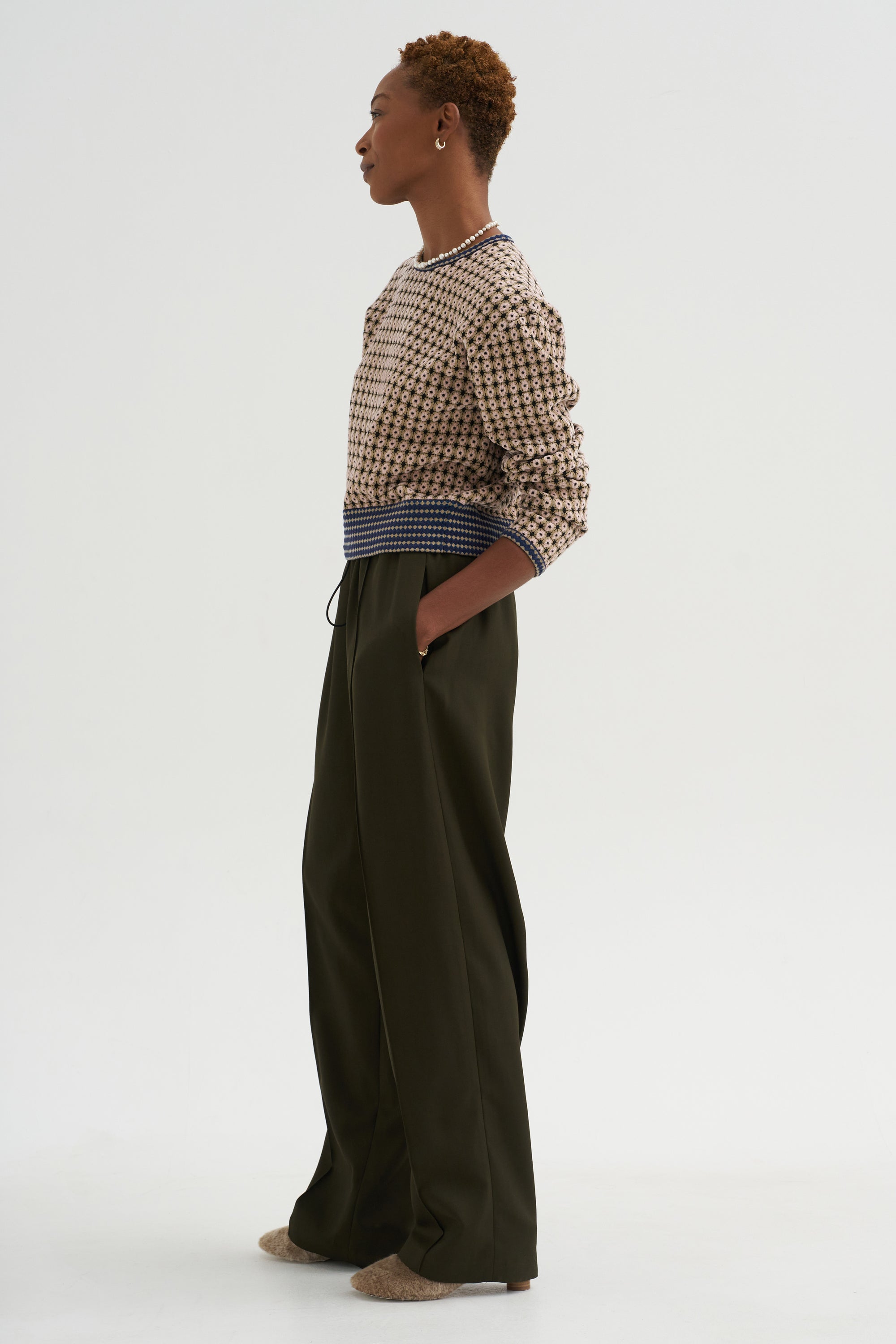 Hattie Pullover, Dune Multi