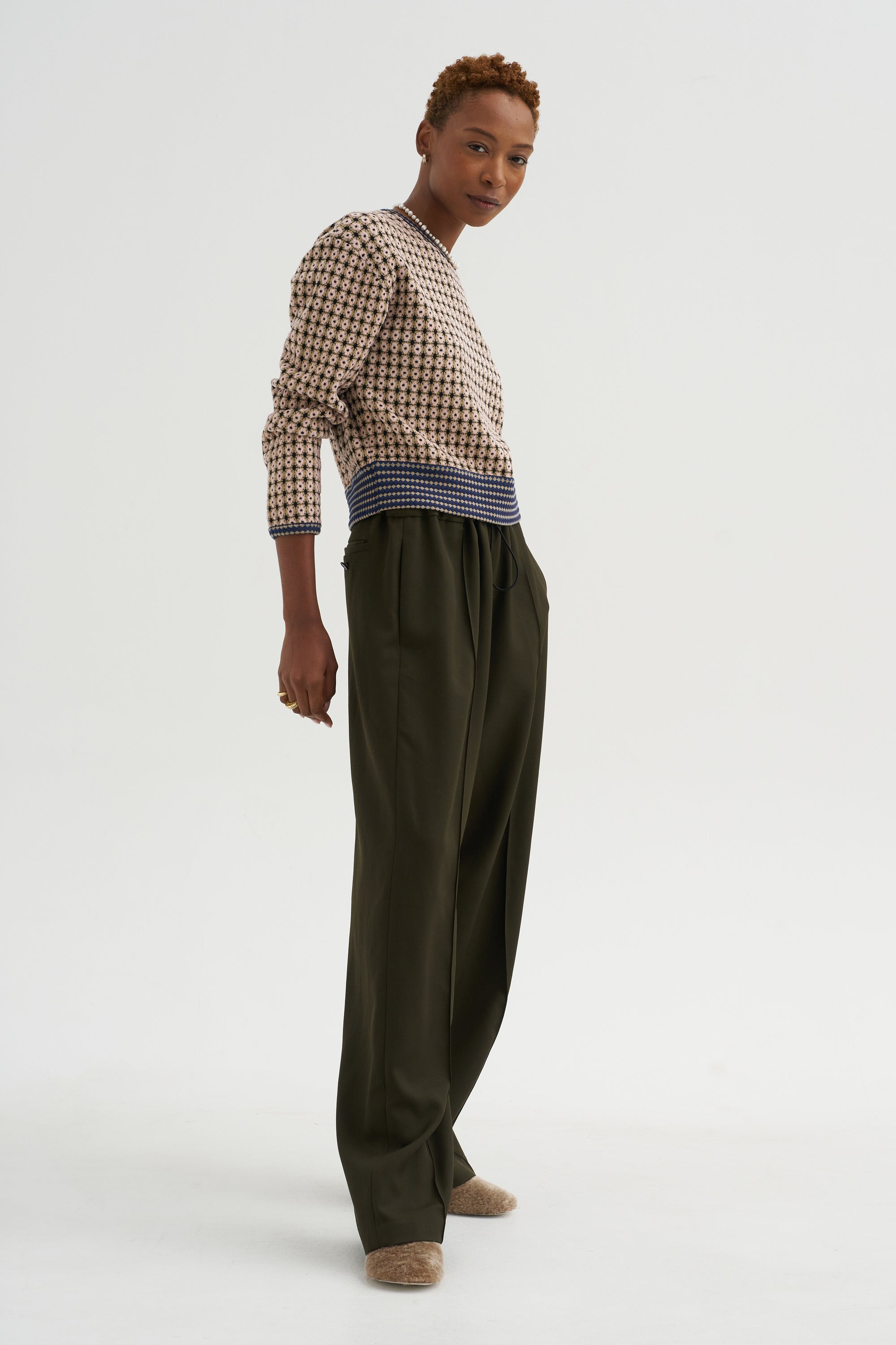 Hattie Pullover, Dune Multi