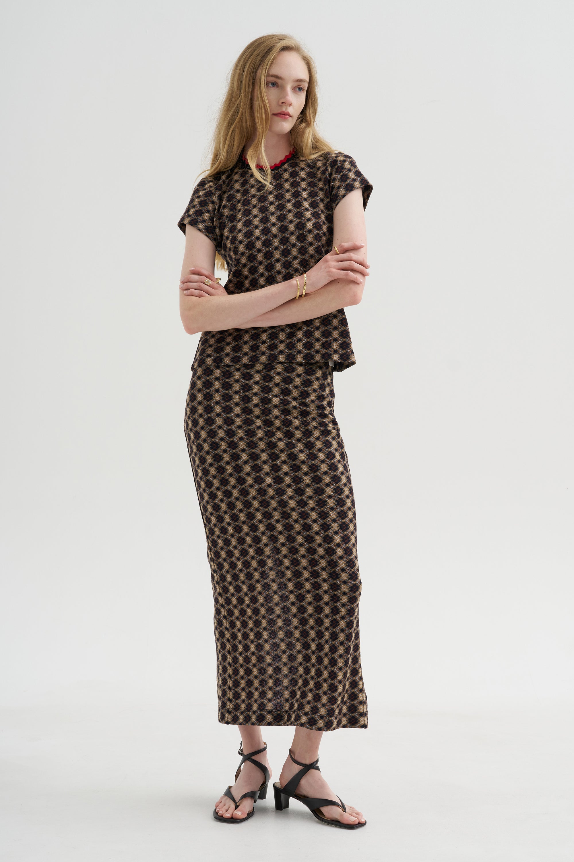 Native Skirt, Brown