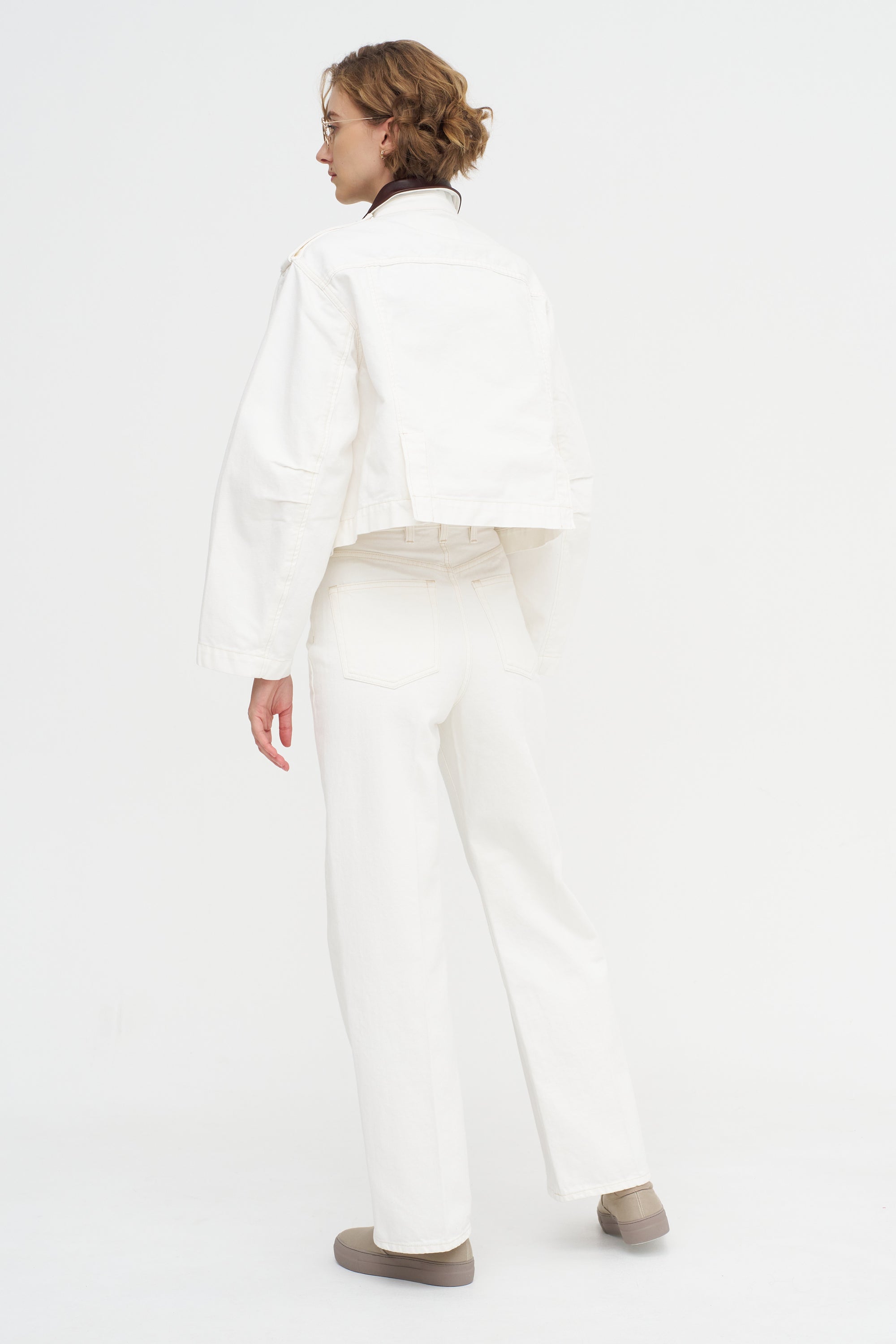 The Quinn Selvedge Jean, White