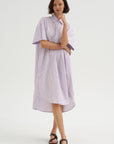 The Anu Shirtdress, Red Stripe