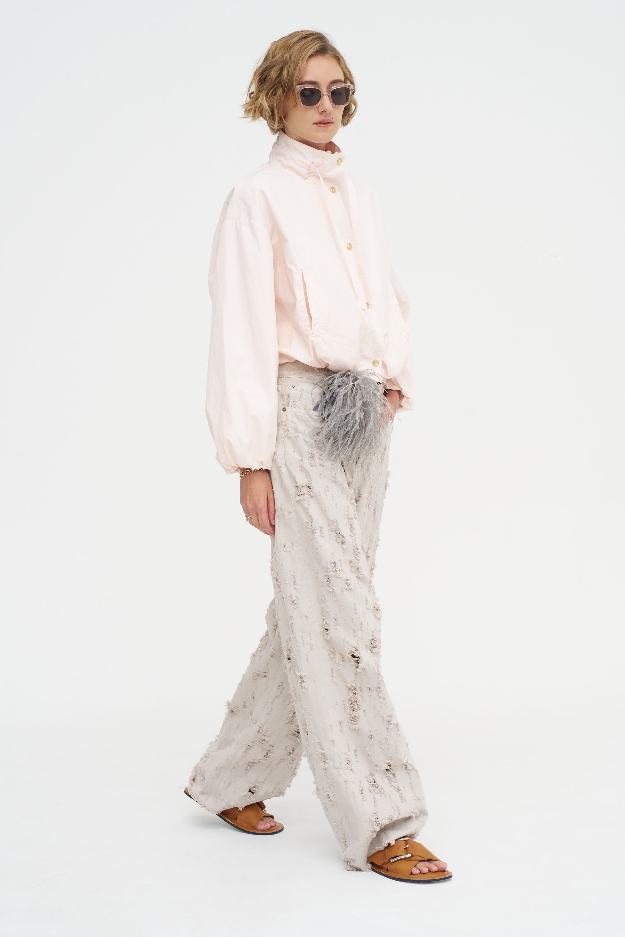 The Aisla Jacket, Blush