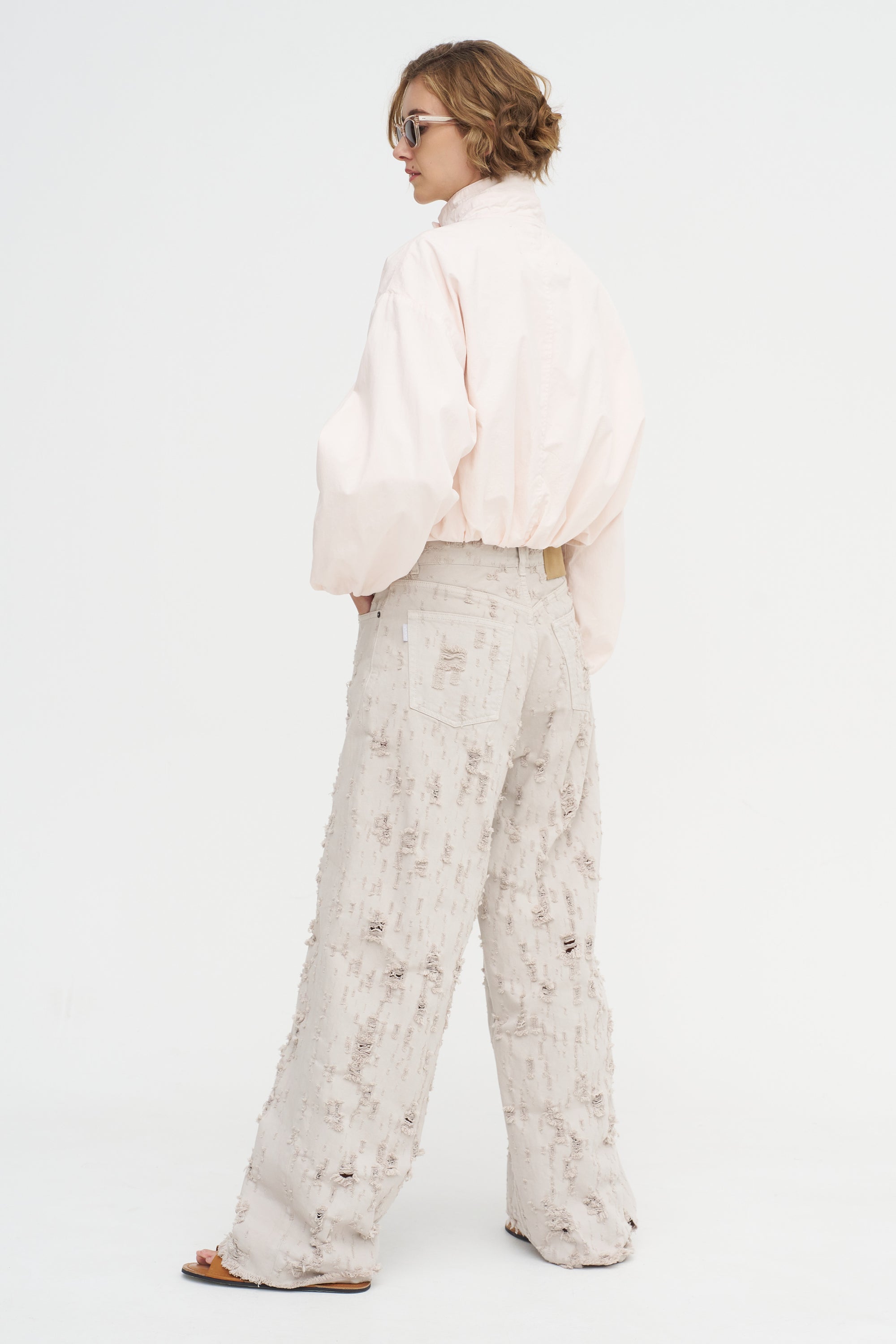 The Aisla Jacket, Blush
