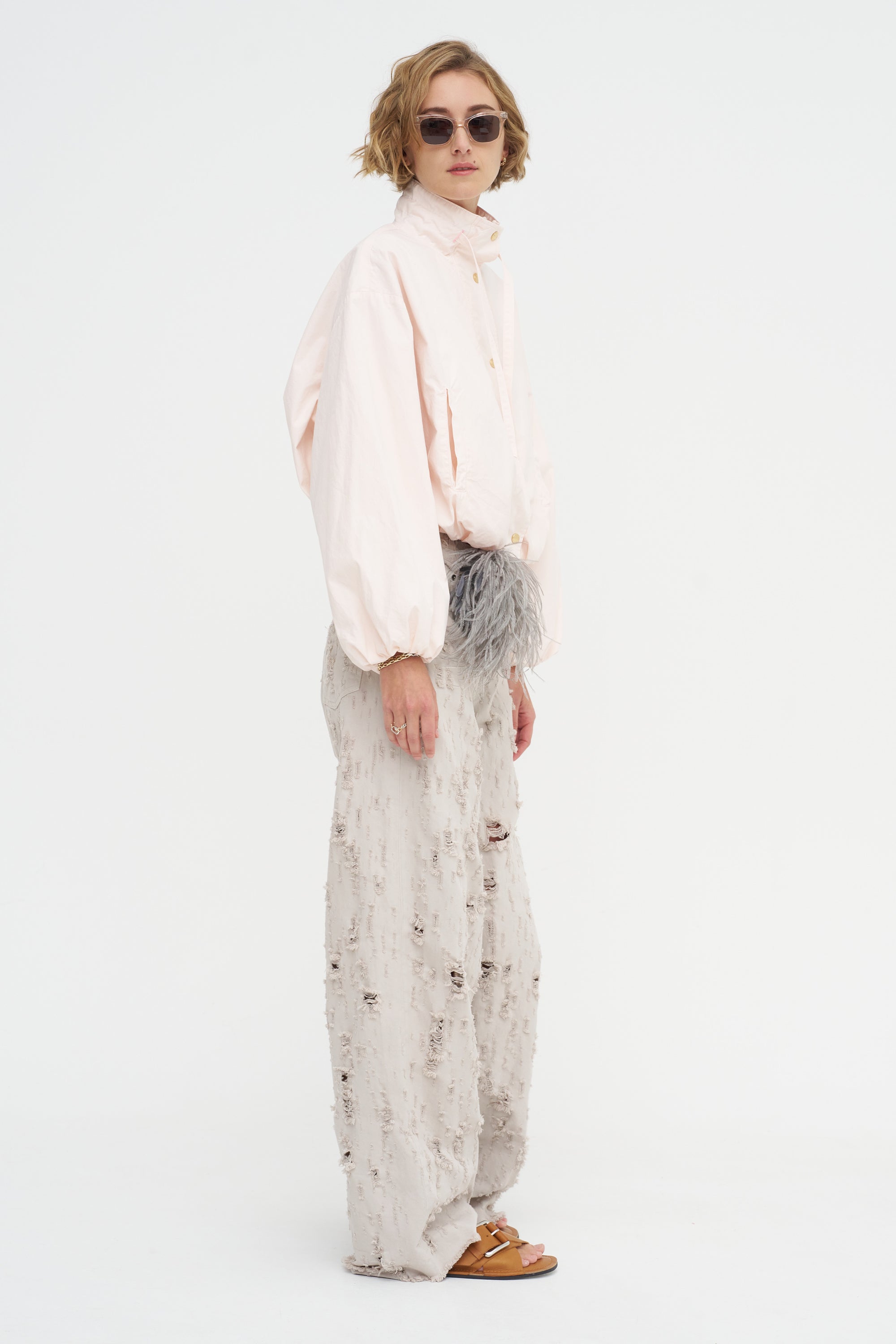 The Aisla Jacket, Blush