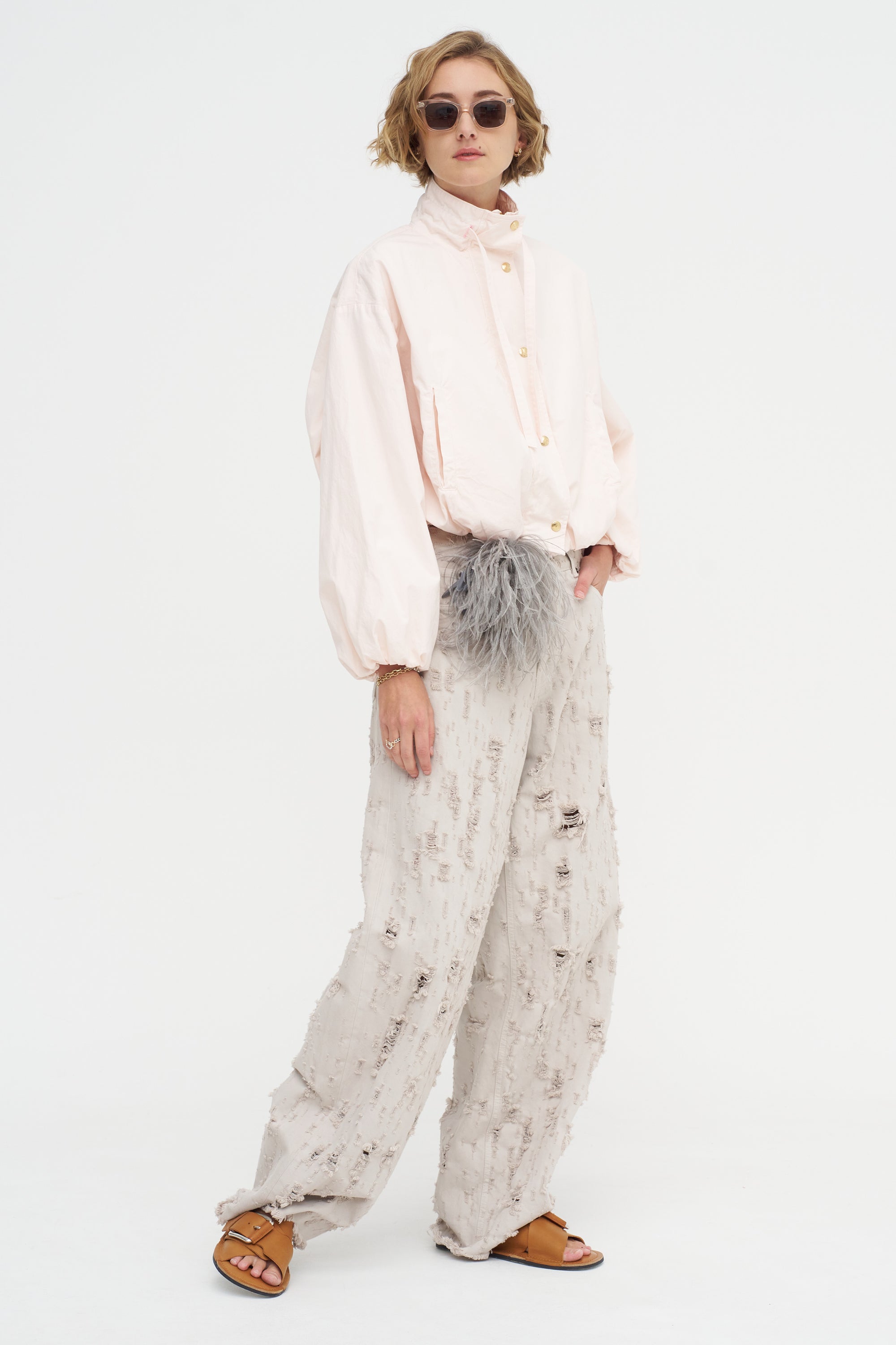 The Aisla Jacket, Blush