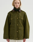 The Ettienne Jacket, Army Green