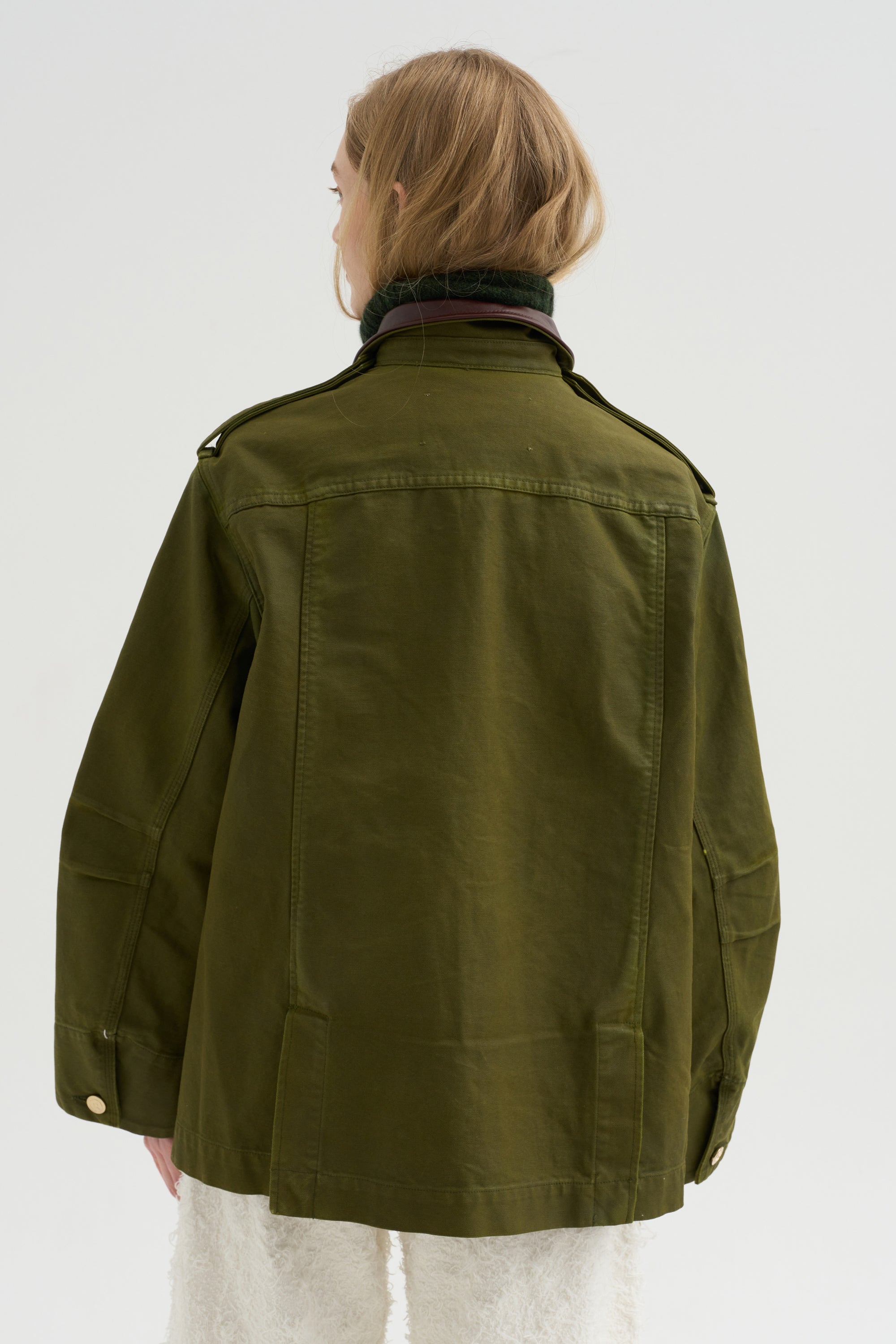 The Ettienne Jacket, Army Green