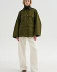 The Ettienne Jacket, Army Green
