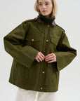 The Ettienne Jacket, Army Green