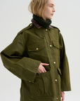 The Ettienne Jacket, Army Green
