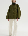 The Ettienne Jacket, Army Green