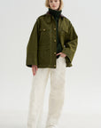 The Ettienne Jacket, Army Green