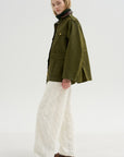 The Ettienne Jacket, Army Green