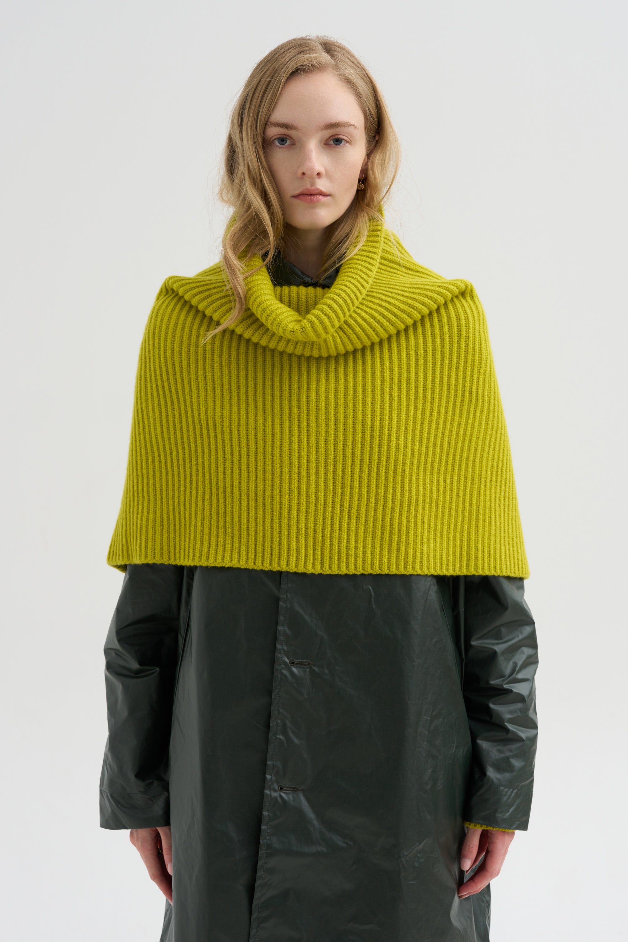The Lossie Scarf, Chartreuse