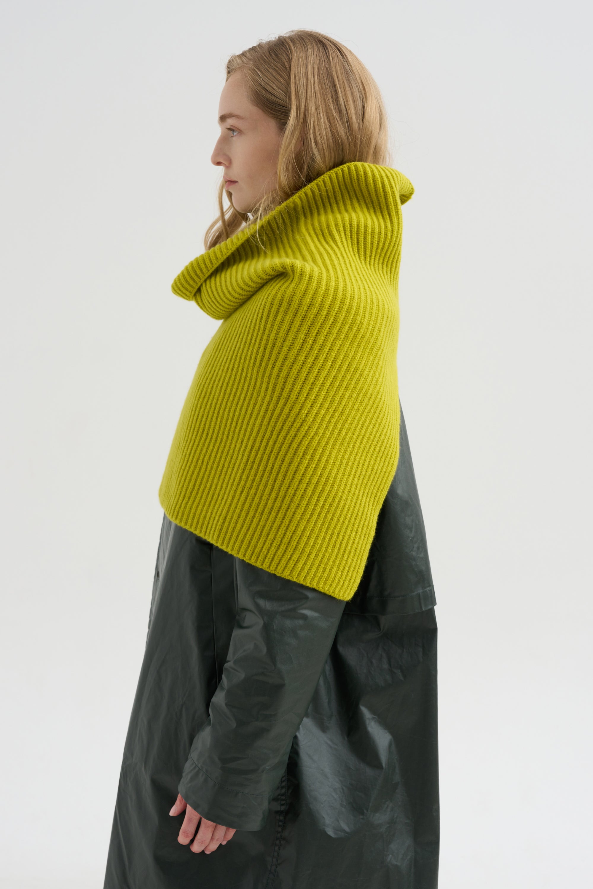 The Lossie Scarf, Chartreuse