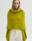 The Lossie Scarf, Chartreuse