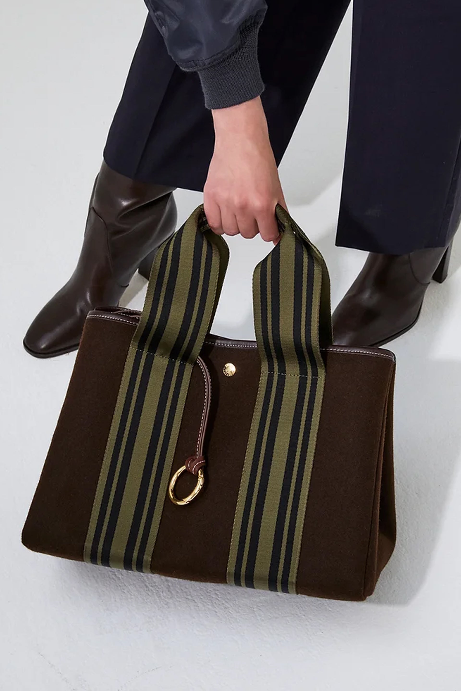 パリ発【Rue de Verneuil】TRAVERSEE S - PDG SELLIER CHOCOLATE TRAVERSÉE M - BLACK SELLIER FLANNEL | Ruedeverneuil