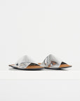 Flat Sandal, Silver