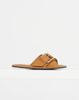 Flat Sandal, Cuoio
