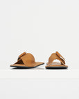 Flat Sandal, Cuoio
