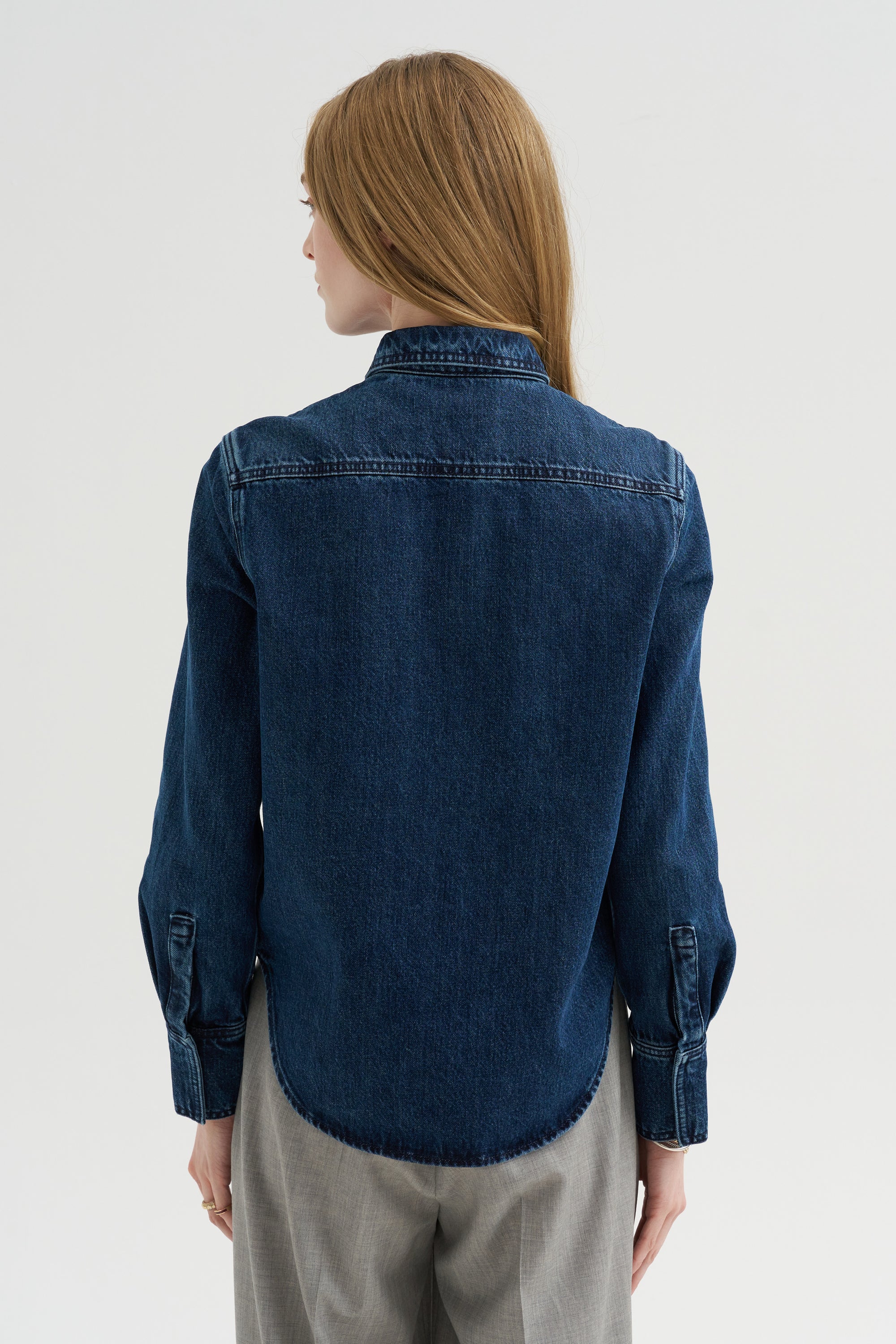 Denim Petit Shirt, Indigo