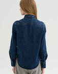Denim Petit Shirt, Indigo