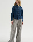 Denim Petit Shirt, Indigo