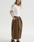 Bogart Midi Skirt, Leopard