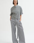 Petrus Trousers, Black & White