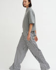Petrus Trousers, Black & White
