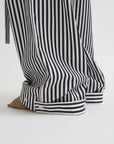 Petrus Trousers, Black & White
